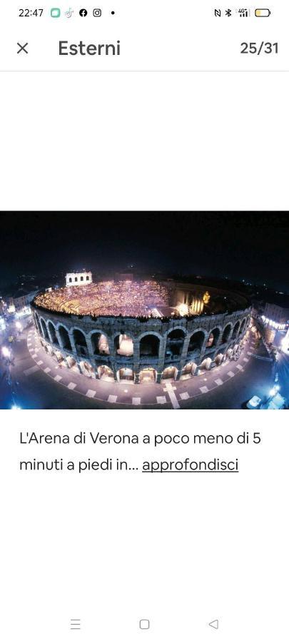 Castle View Lodge Intero Appartamento Verona Centro Storico Luaran gambar
